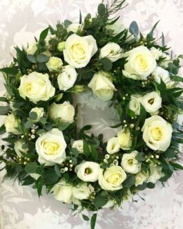 Jason's funeral flowers, Braunstone, Leicester